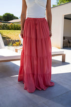 Jupe Faustine Terracotta