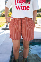 Short Nikos Terracotta