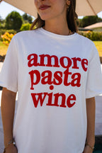 Amore Pasta Wine T-Shirt