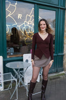 Pull Linda Chocolat