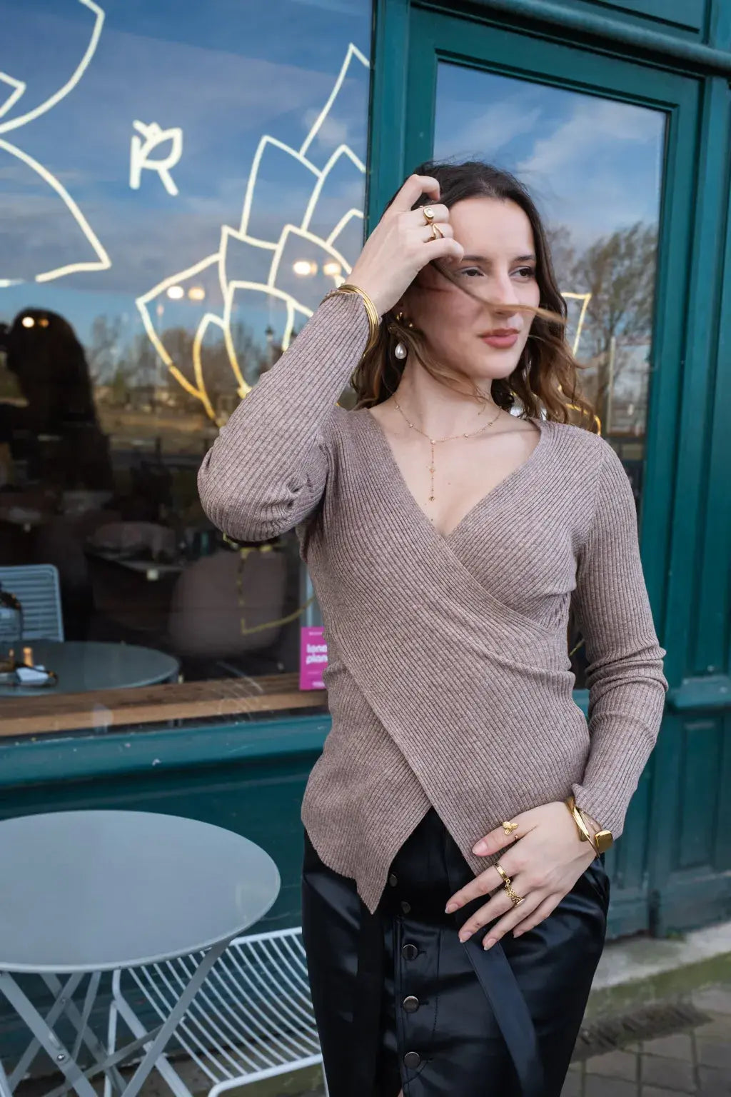 Maglione Linda - Tortora
