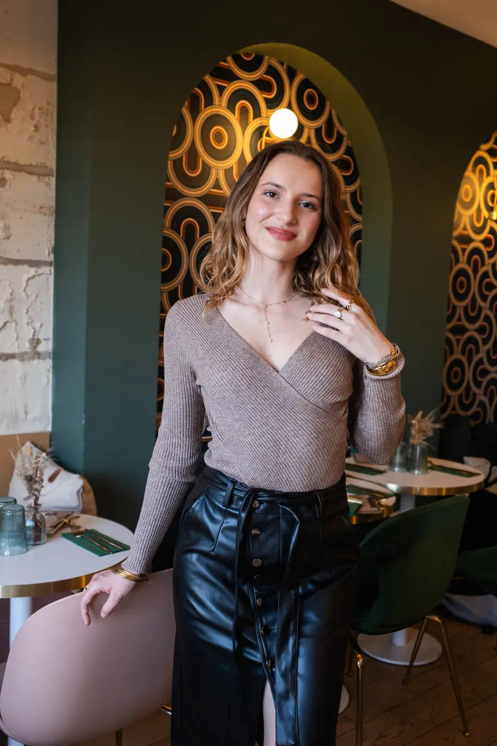 Maglione Linda - Tortora