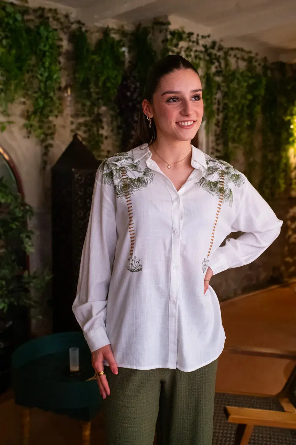 Camisa palmera