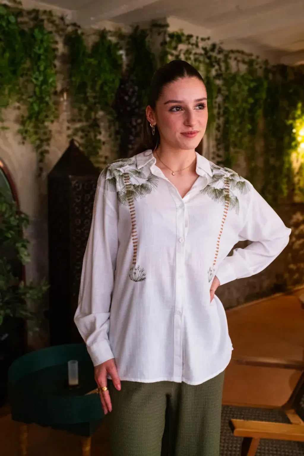 Camisa palmera
