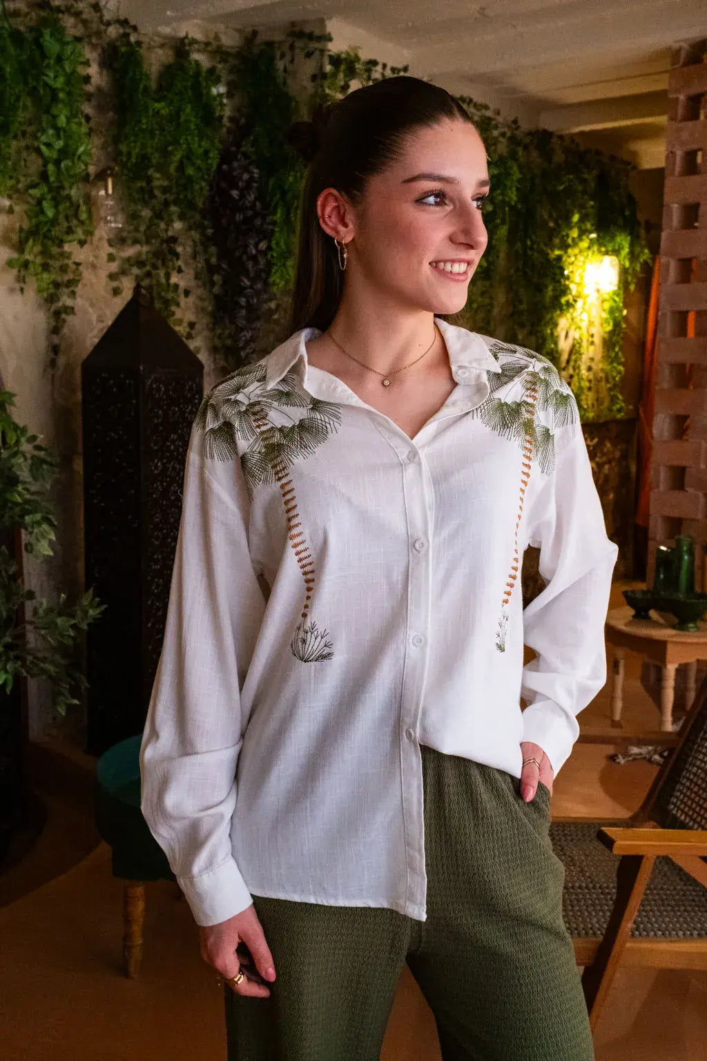 Camisa palmera