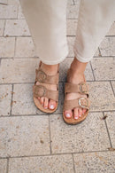 Mules Gilda Tan