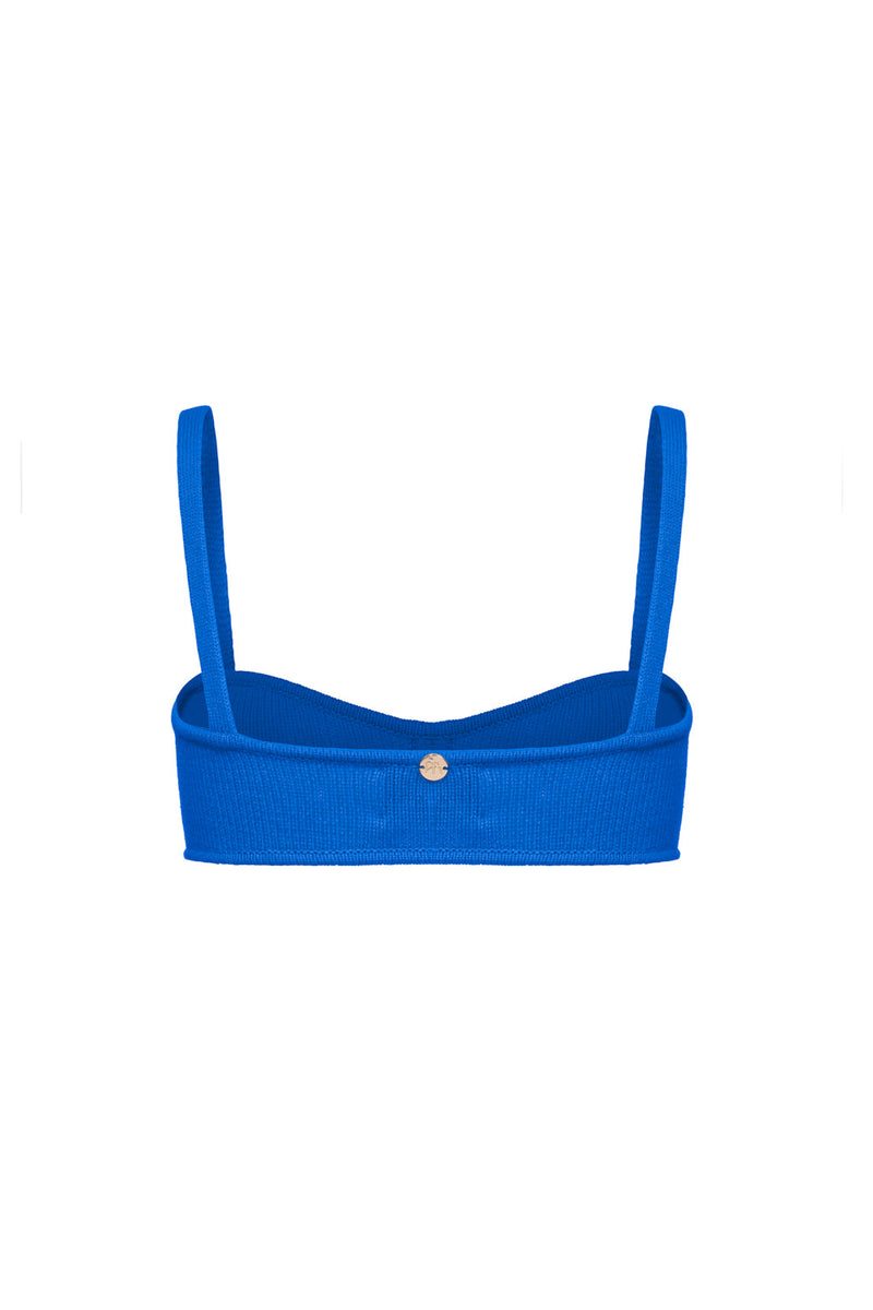 Brassière En Pur Cachemire - Bleu Galaxie