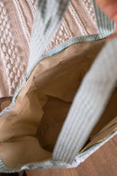 Sac Cabas Vichy Vert
