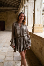 Tory Khaki Dress