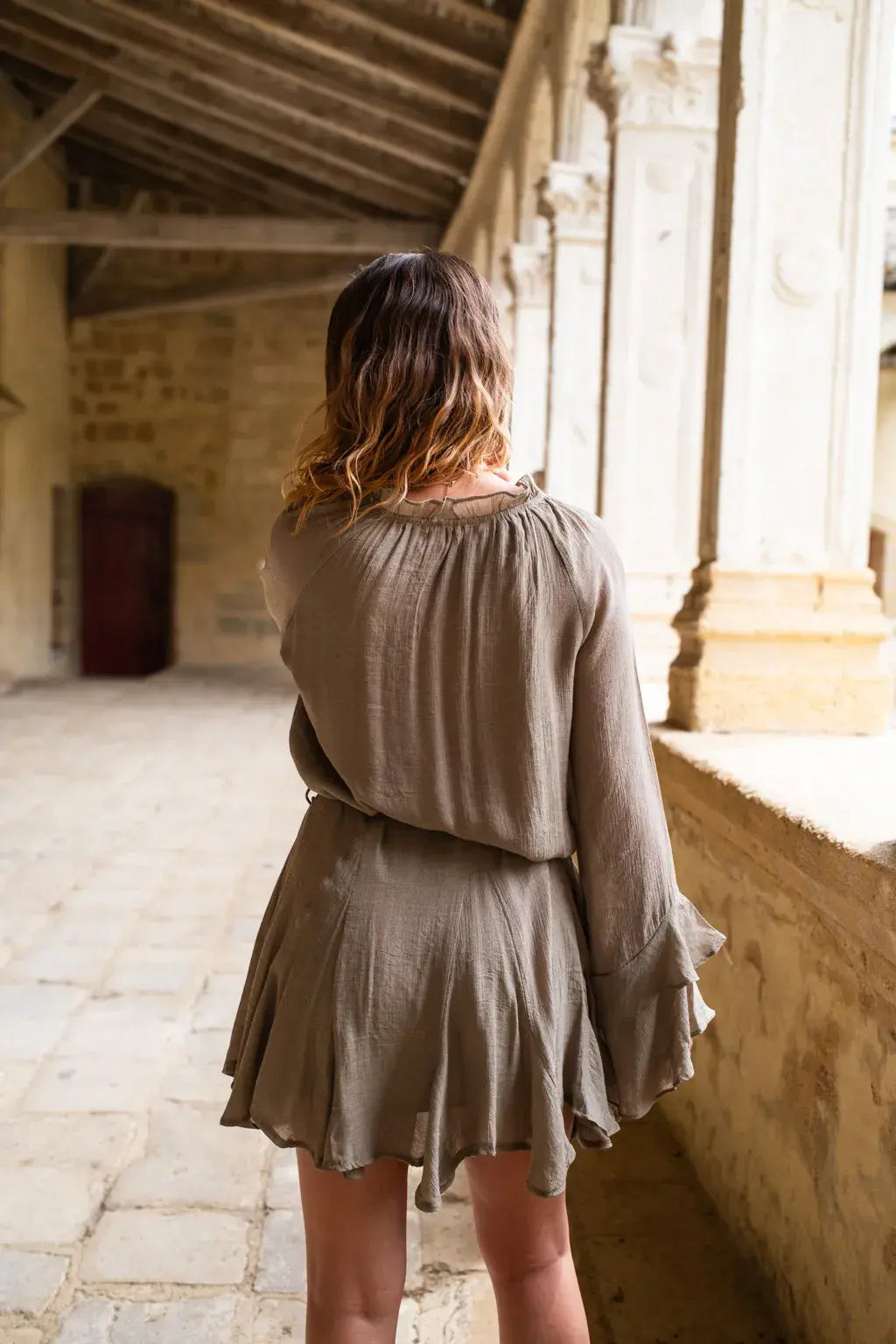 Tory Khaki Dress
