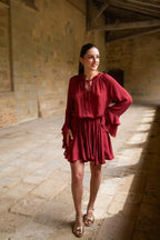 Vestido Tory Terracota