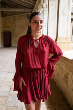 Vestido Tory Terracota
