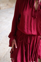Vestido Tory Terracota