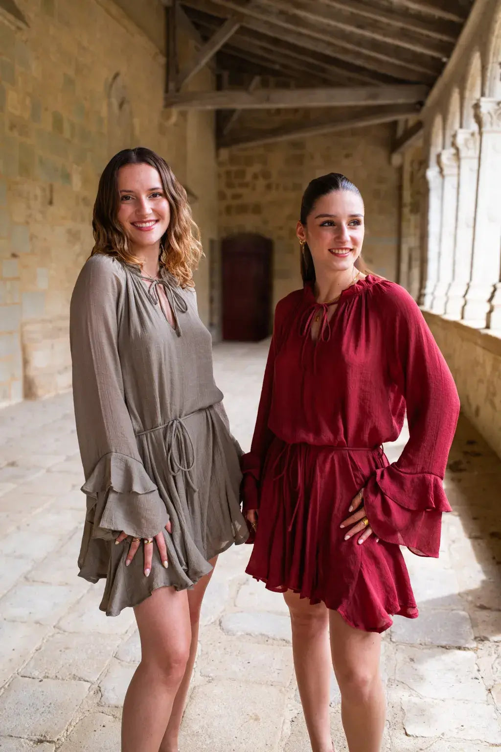 Vestido Tory Terracota