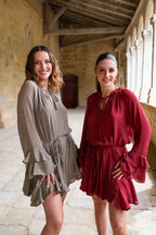 Vestido Tory Terracota