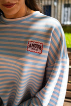 Camiseta Amour Paris - Azul