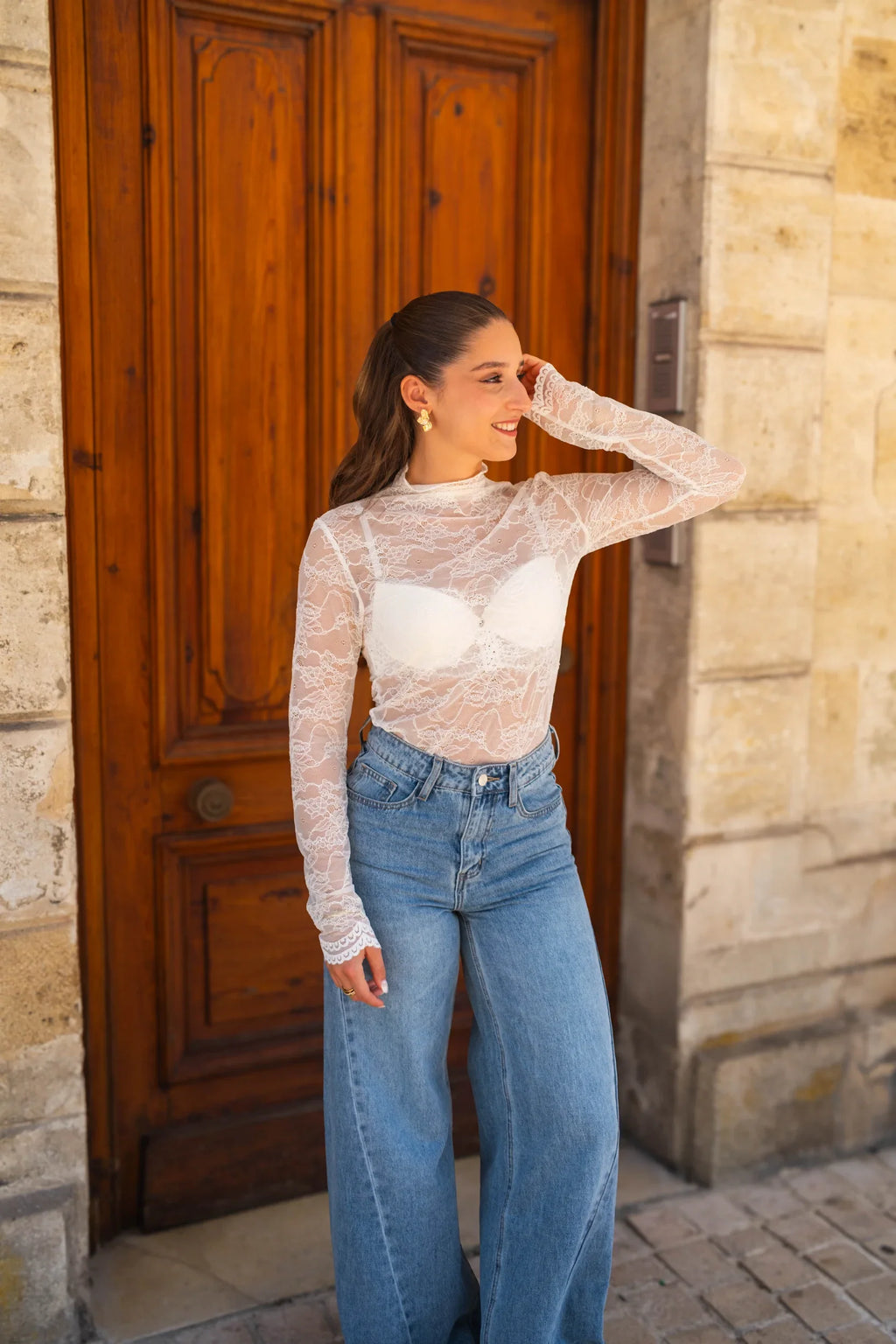 Garrett Blouse - Ecru