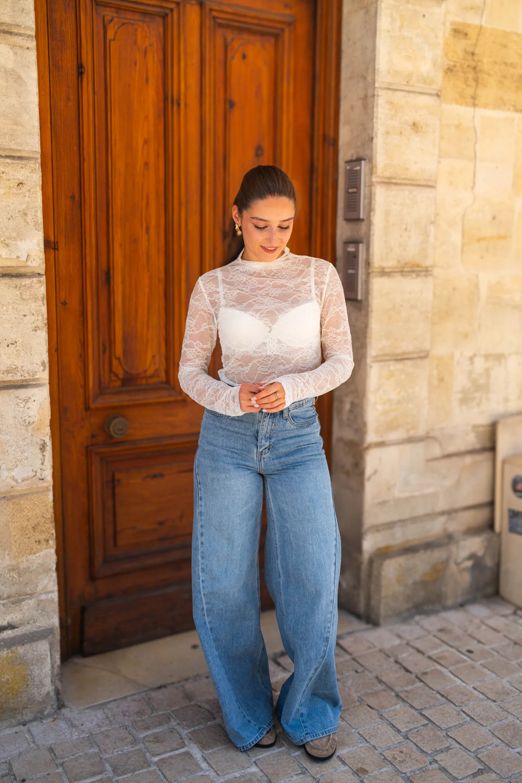 Garrett Blouse - Ecru