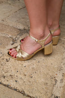 Sandales Mia Dorées