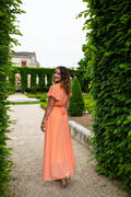 Robe Mila Longue Pêche