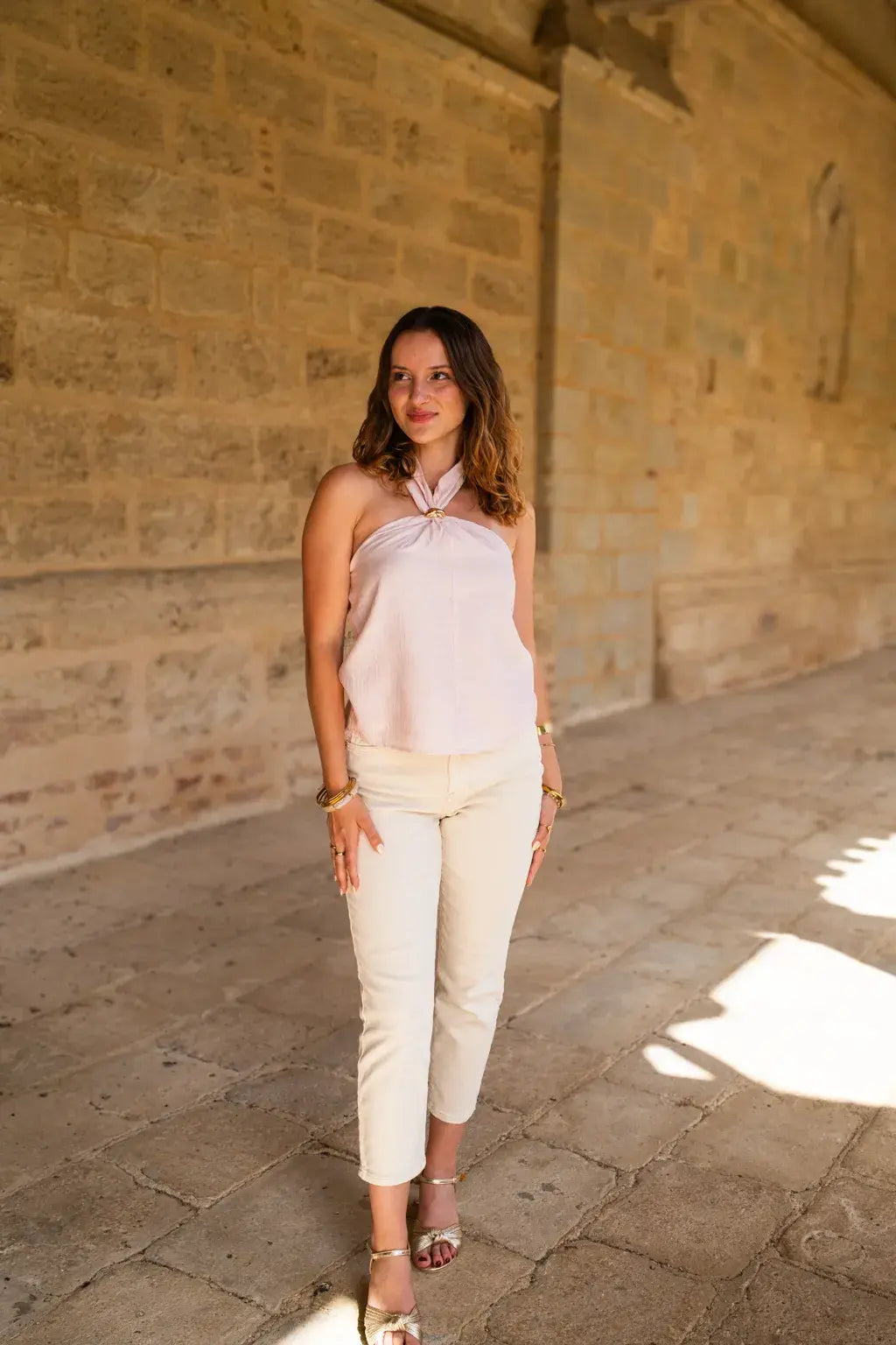 Top Solène Pink