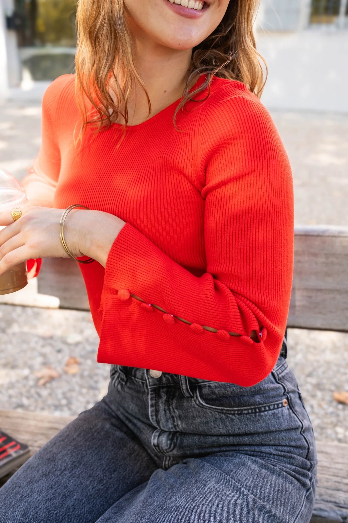 Trui Ella - Rood