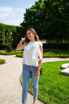 White Andy Blouse