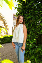 White Andy Blouse
