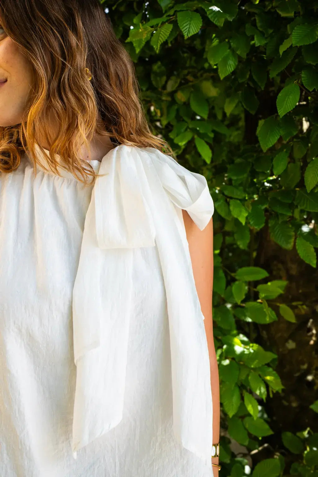 White Andy Blouse