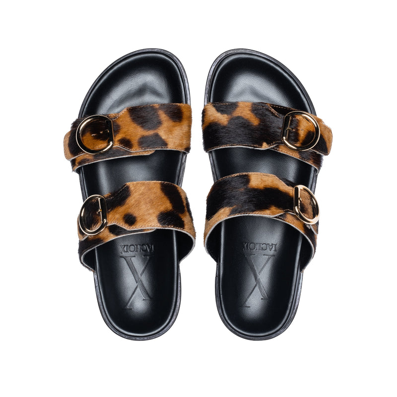 Sandalia Leo Grande con Doble Hebilla