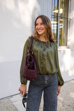 Blouse Anna - Kaki