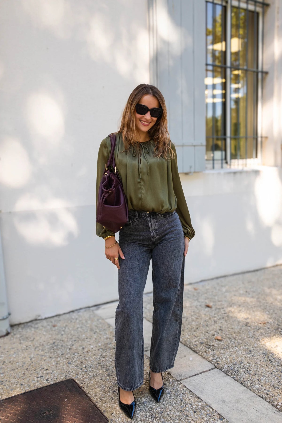 Blouse Anna - Kaki