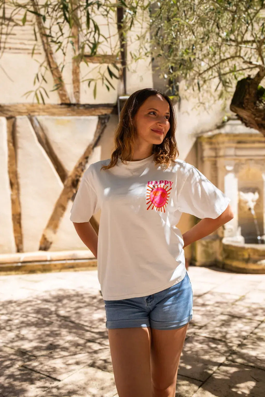 Camiseta Happy Crudo