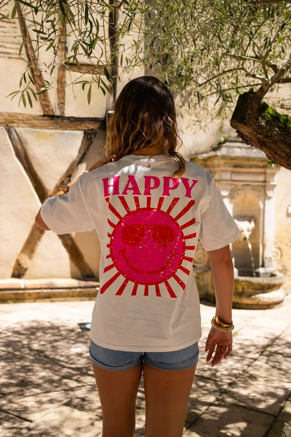 Camiseta Happy Crudo