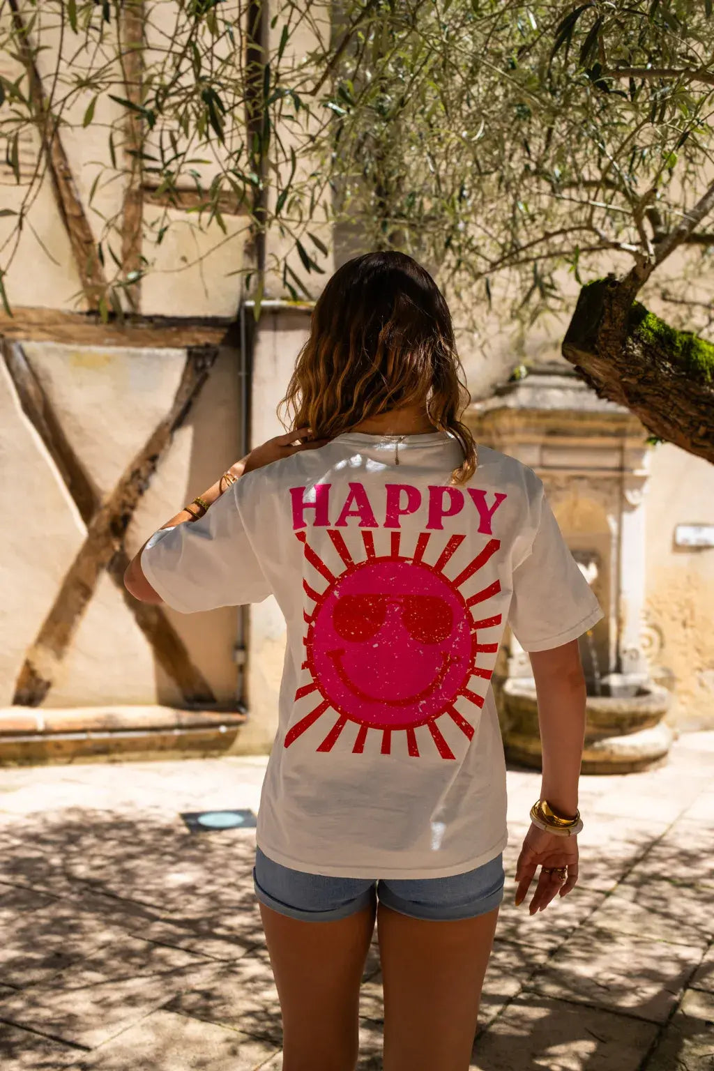 Camiseta Happy Crudo
