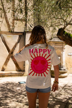 Camiseta Happy Crudo