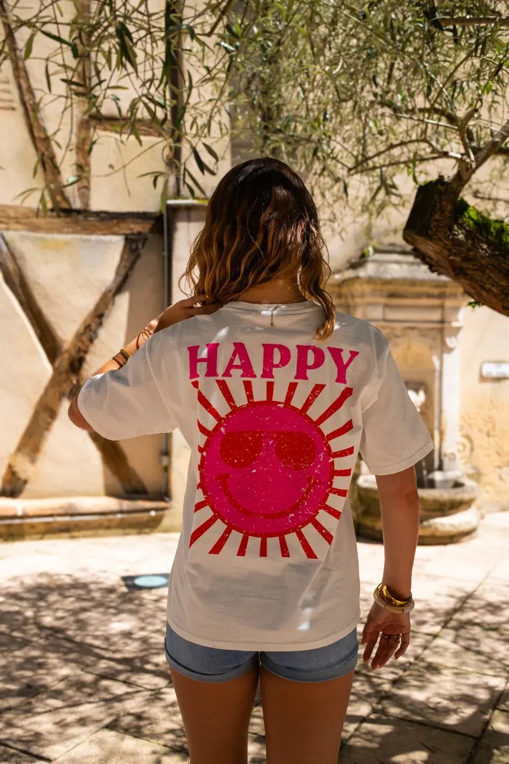Camiseta Happy Crudo
