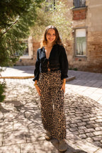 Black Clementine Blouse