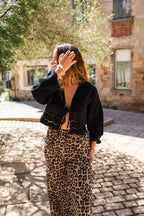 Black Clementine Blouse