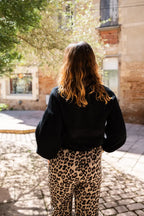 Black Clementine Blouse