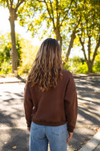 L'Amour Sweatshirt - Chokolade