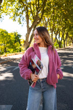 Sofia Jacket - Dusty Pink