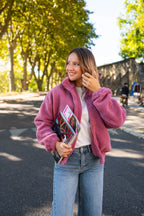 Sofia Jacket - Dusty Pink