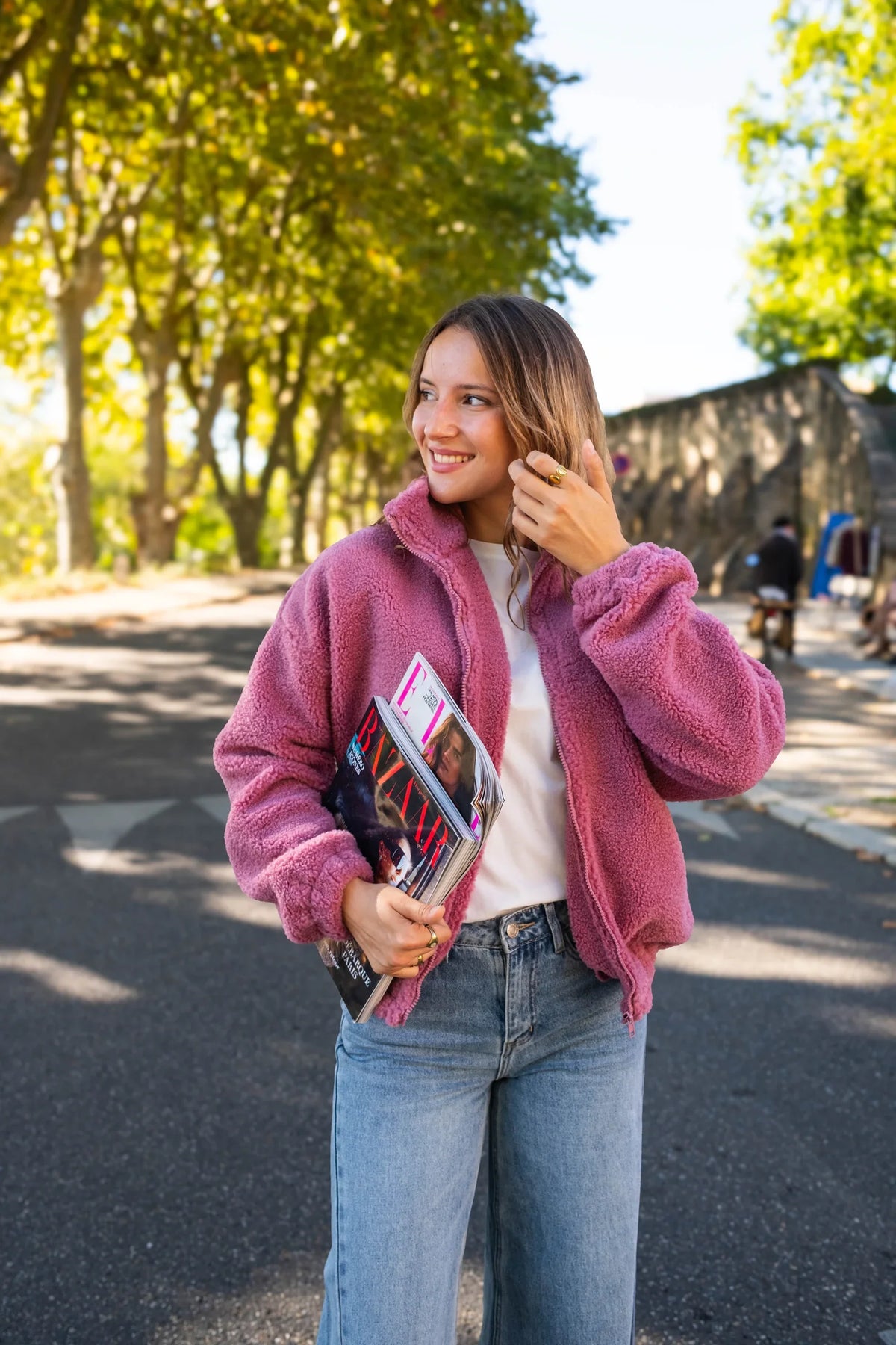 Sofia Jacket - Dusty Pink