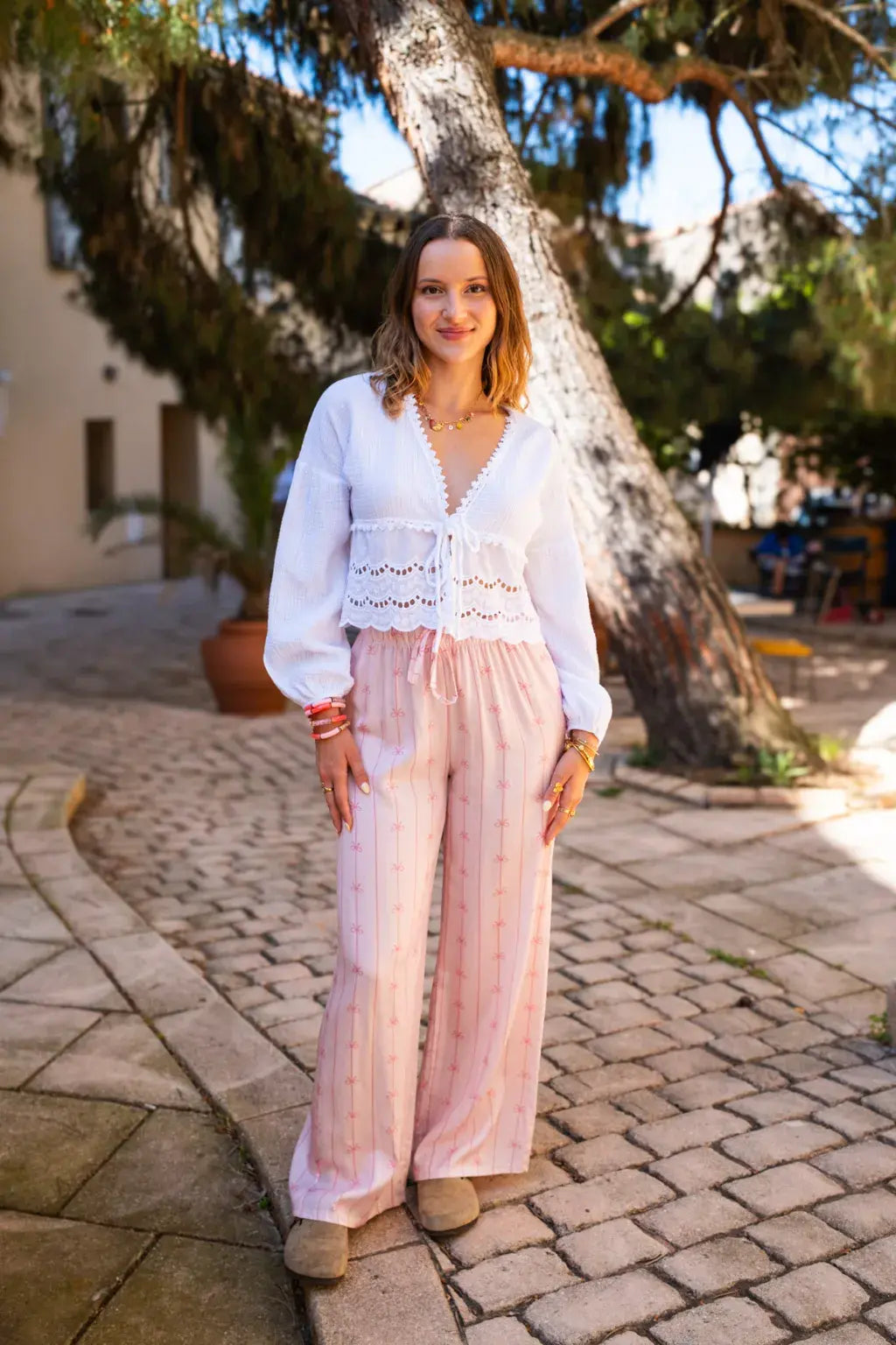 Blusa Clementina Blanca