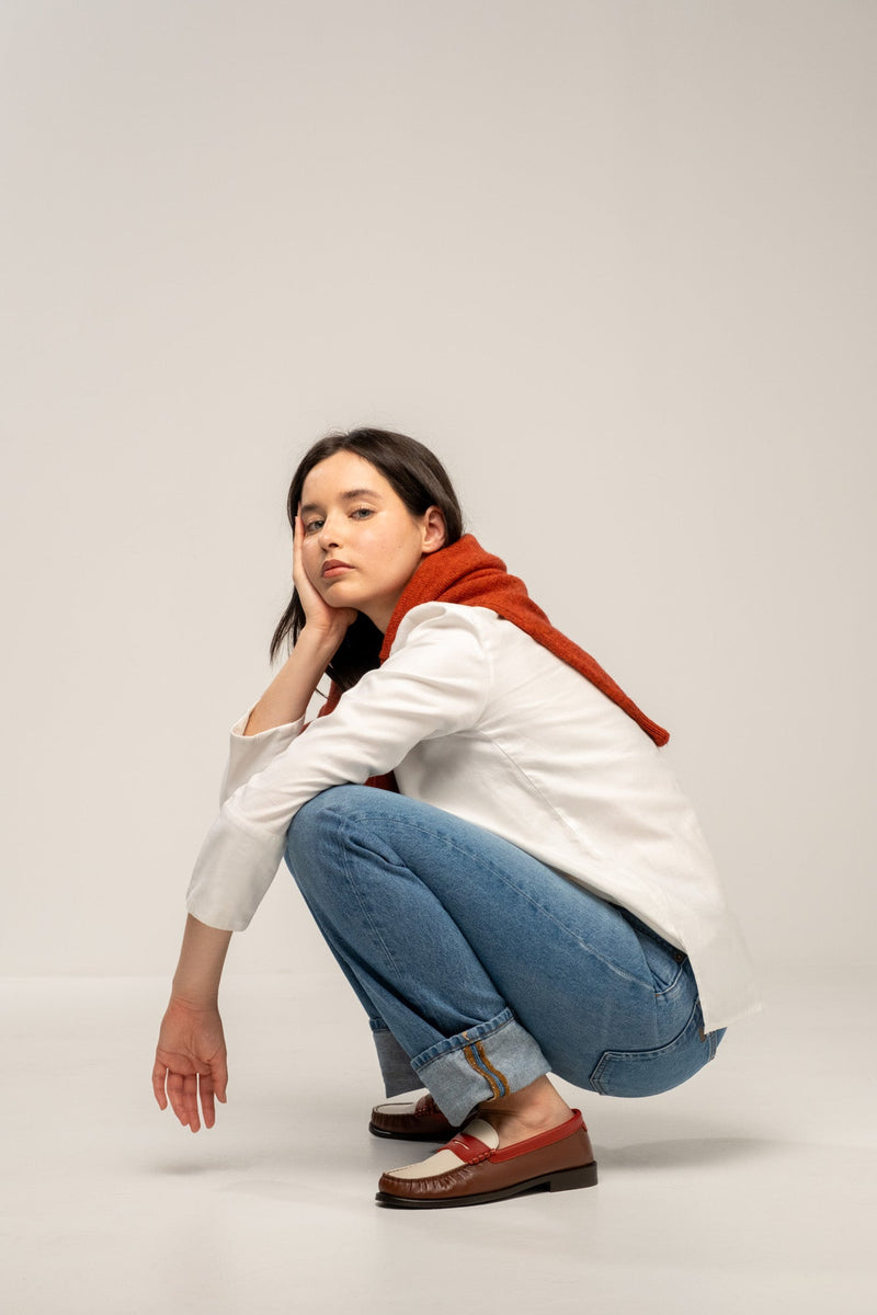 Mocasín Las Tres Sombras Marrón - Lachoix