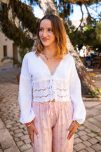 Blusa Clementina Blanca