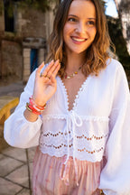 Blusa Clementina Blanca