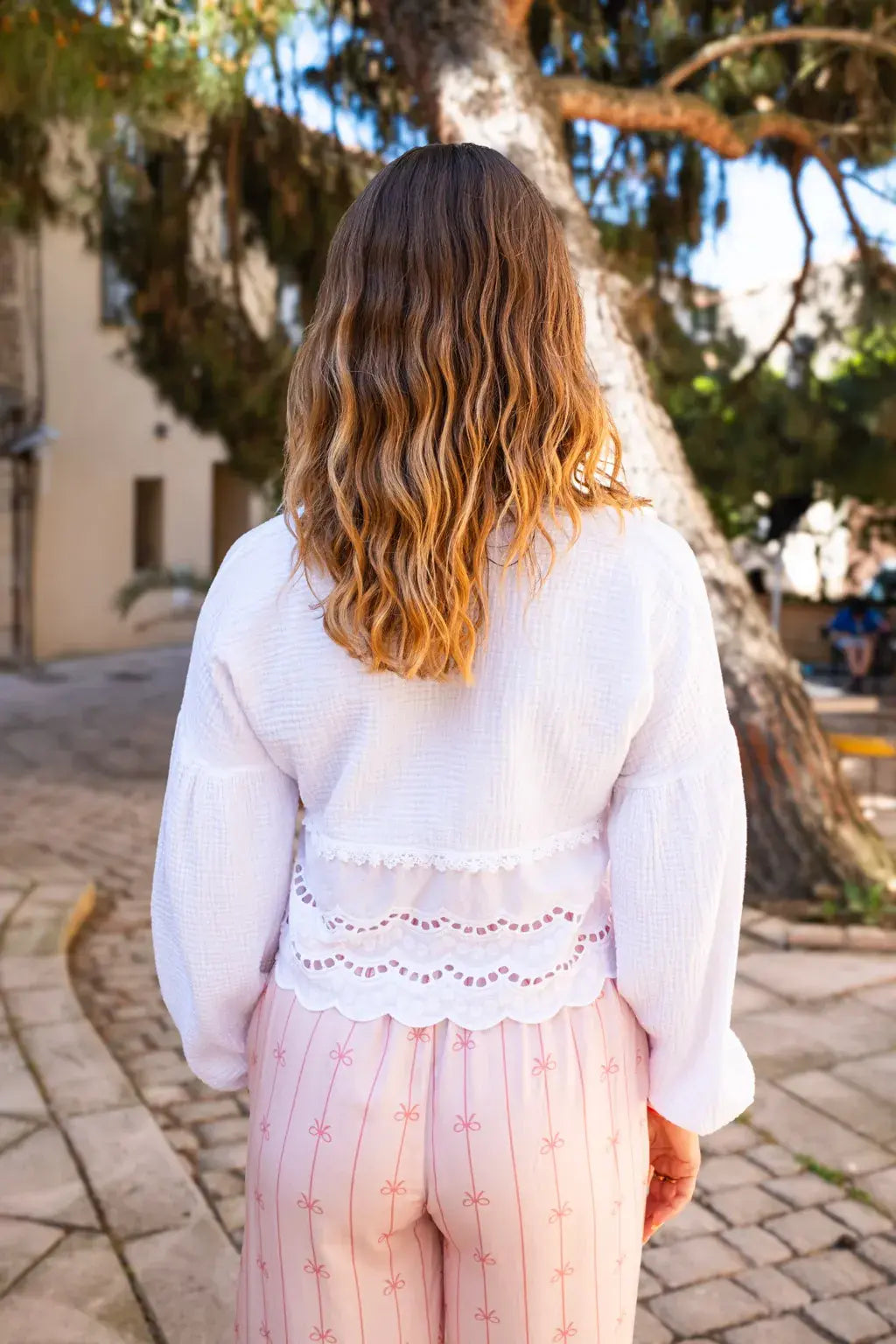 Blusa Clementina Blanca