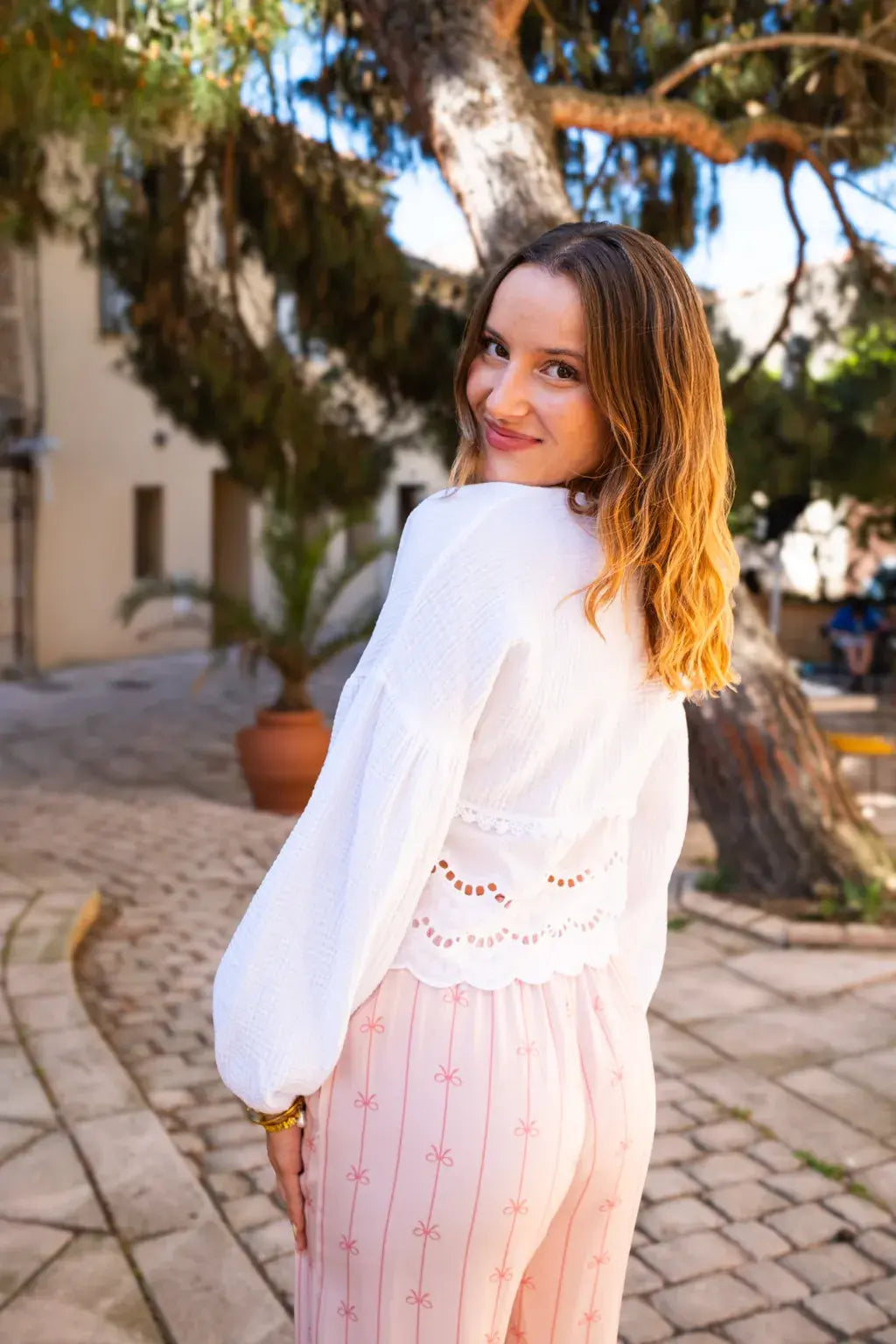 Blusa Clementina Blanca